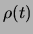 $ \rho(t)$