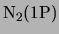 $ {\ensuremath{{\rm N}_2(1{\rm P})}}$