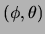 $ (\phi, \theta)$